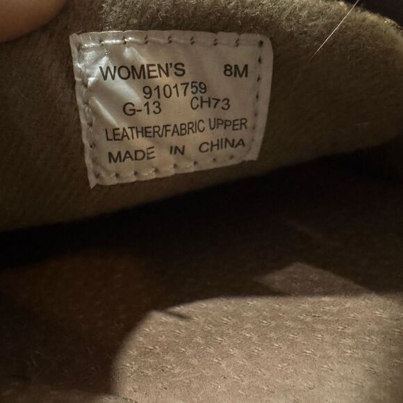 Sperry size 8 Women's angelfish Brown and Gold boat shoe Loafers - Picture 4 of 13